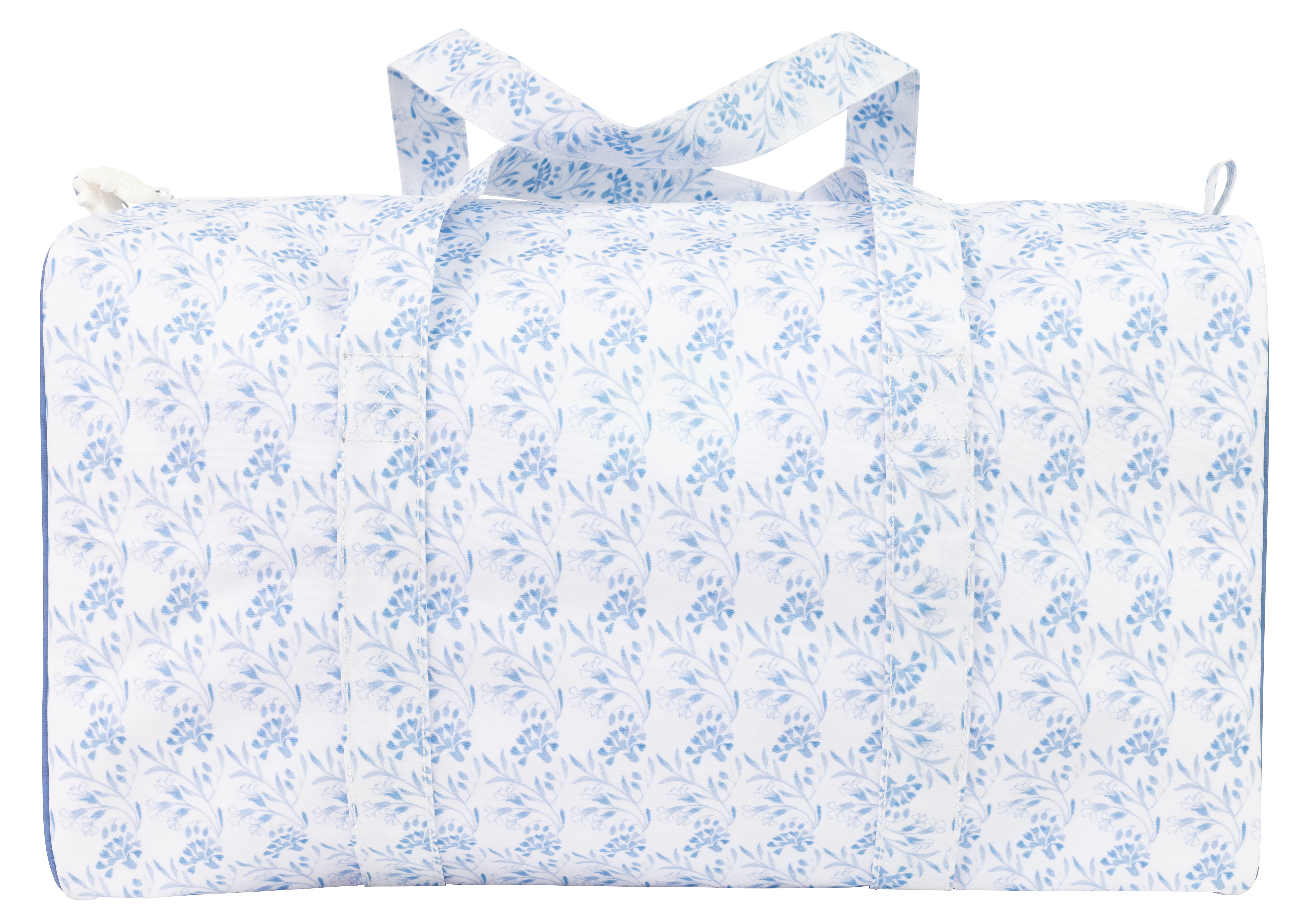 The Duffle Bag in Navy Floral