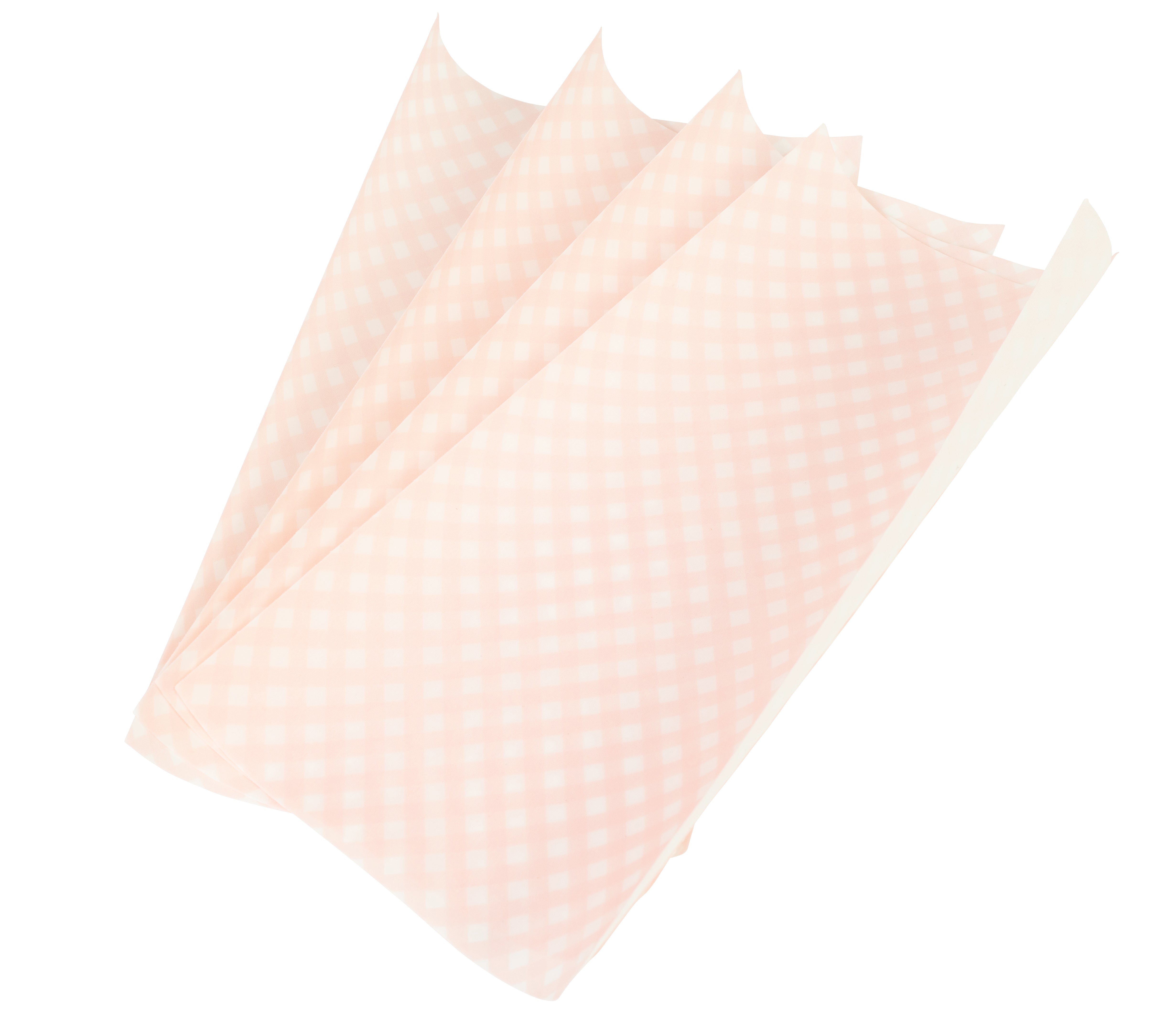 Applique Sheets in Pink Gingham