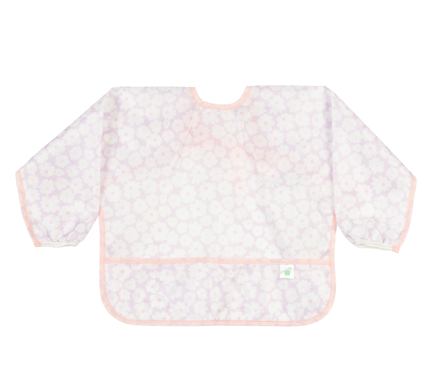 The Cover Everything Bib in Lavender Daisies