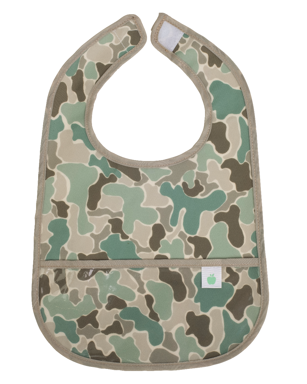The Wipe It Bib in Camo