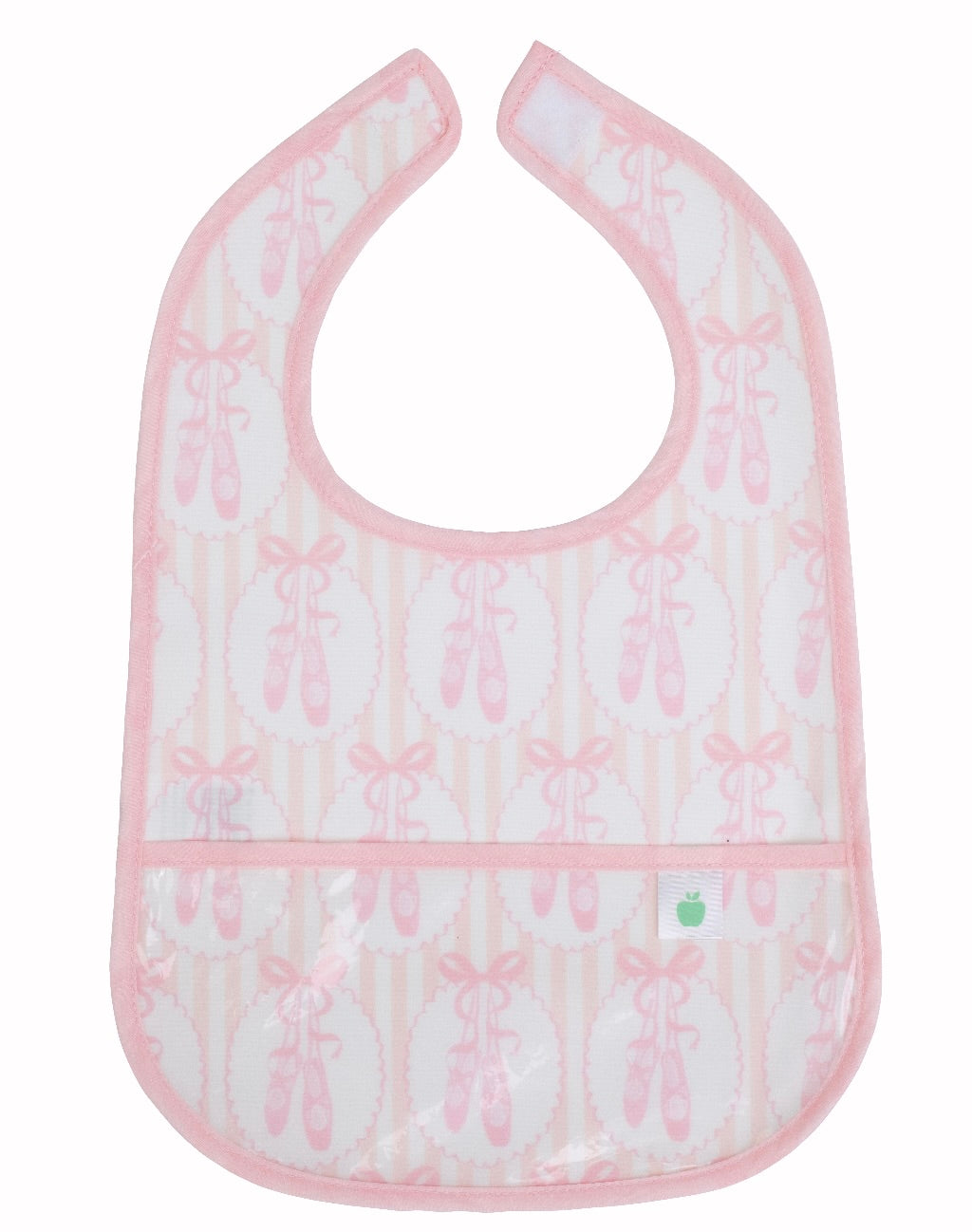 The Wipe It Bib in Ballet