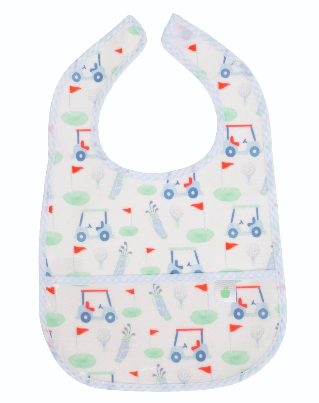 The Wipe It Bib in Golf