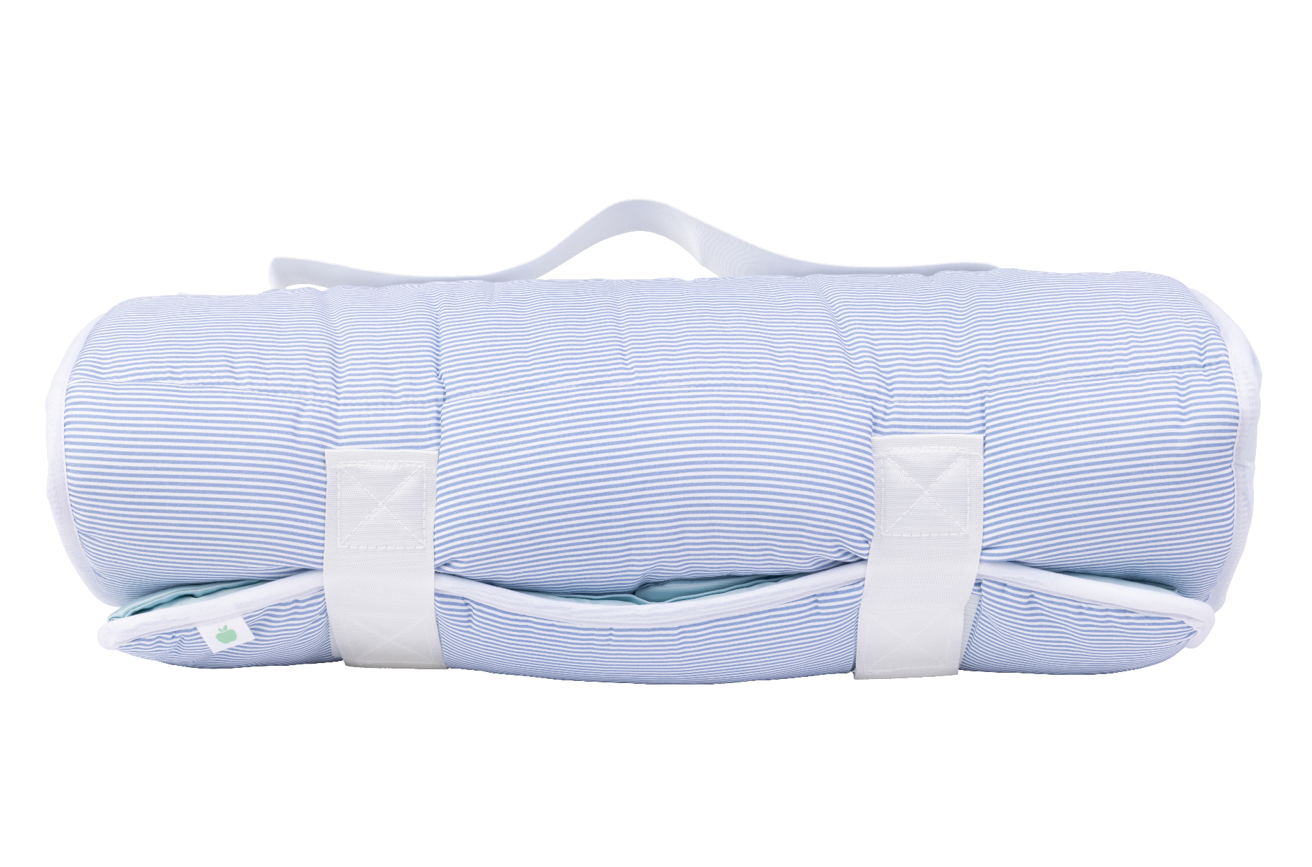 The Nap Mat in Navy Mini Stripe