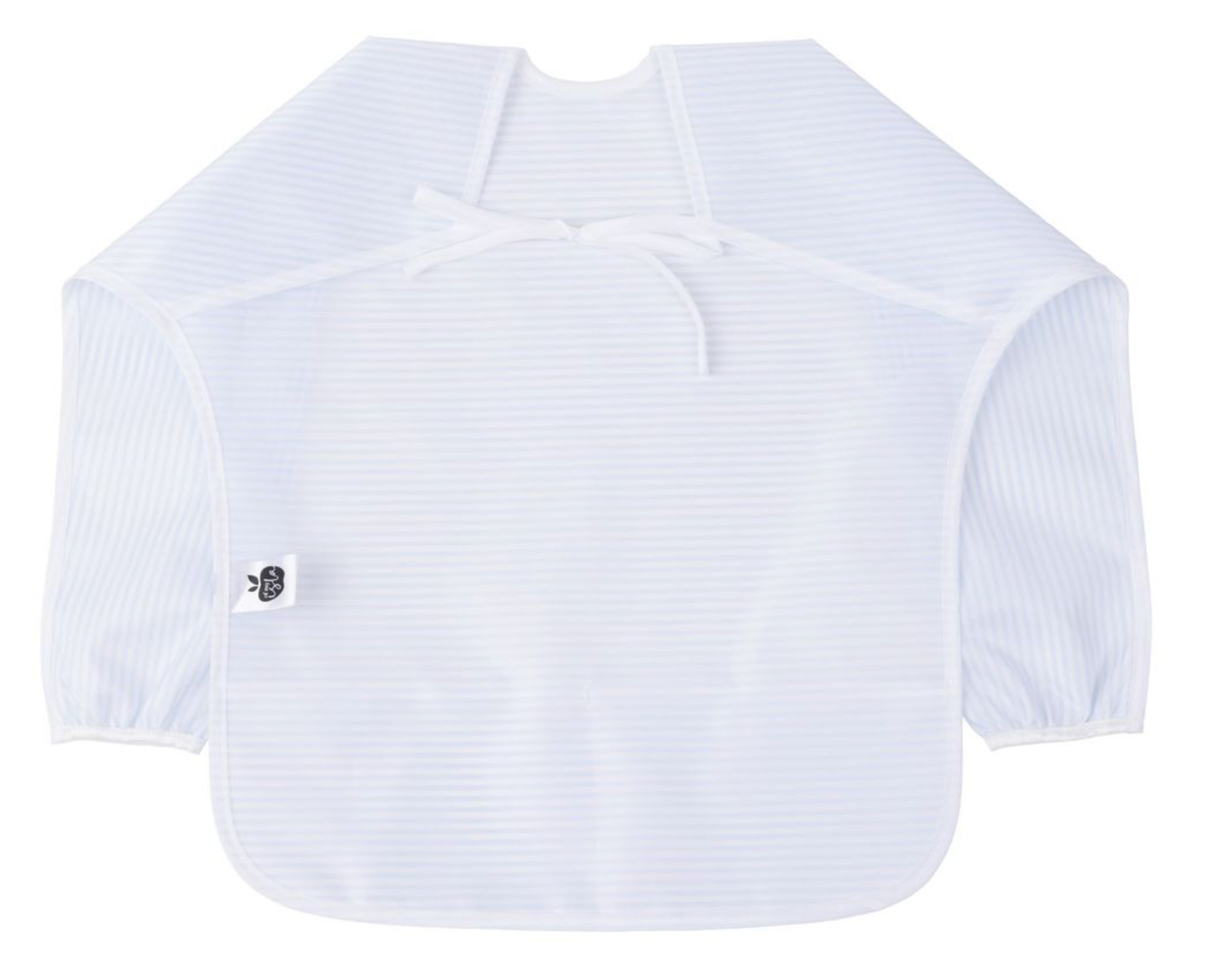 The Cover Everything Bib in Light Blue Stripe