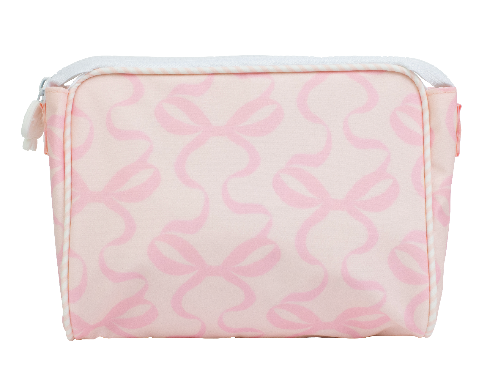 The Go Bag in Bows on Pink