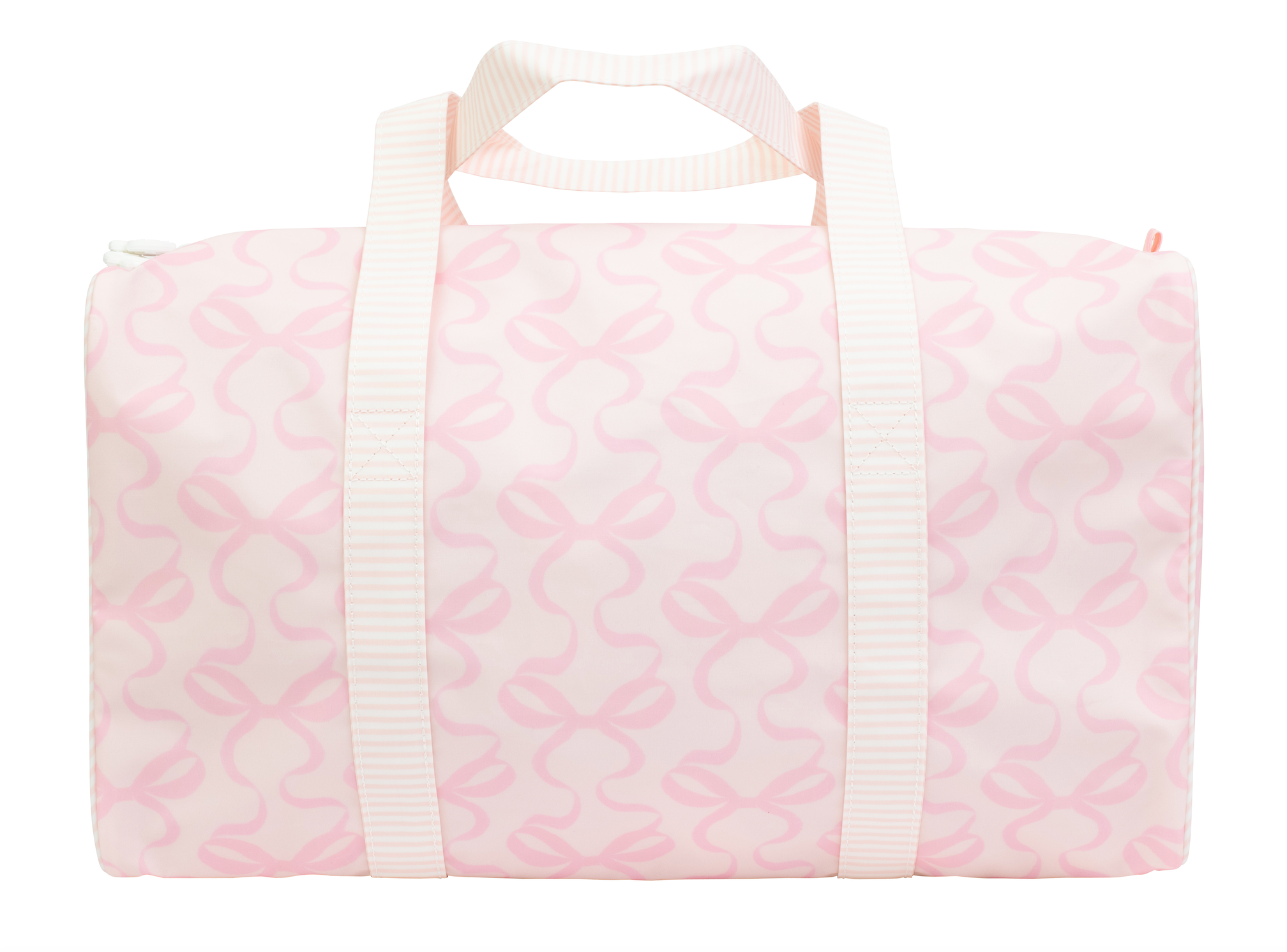 The Duffle Bag in Bows on Pink