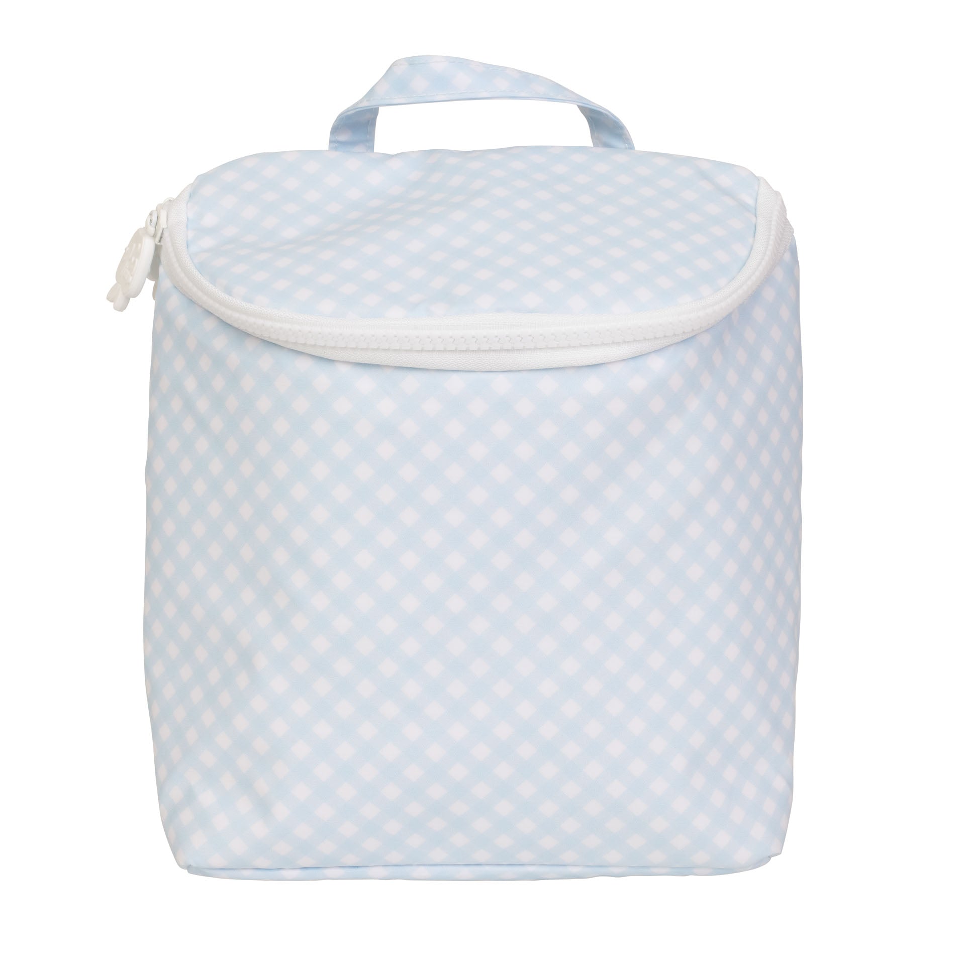 The Bottle Bag in Blue Gingham