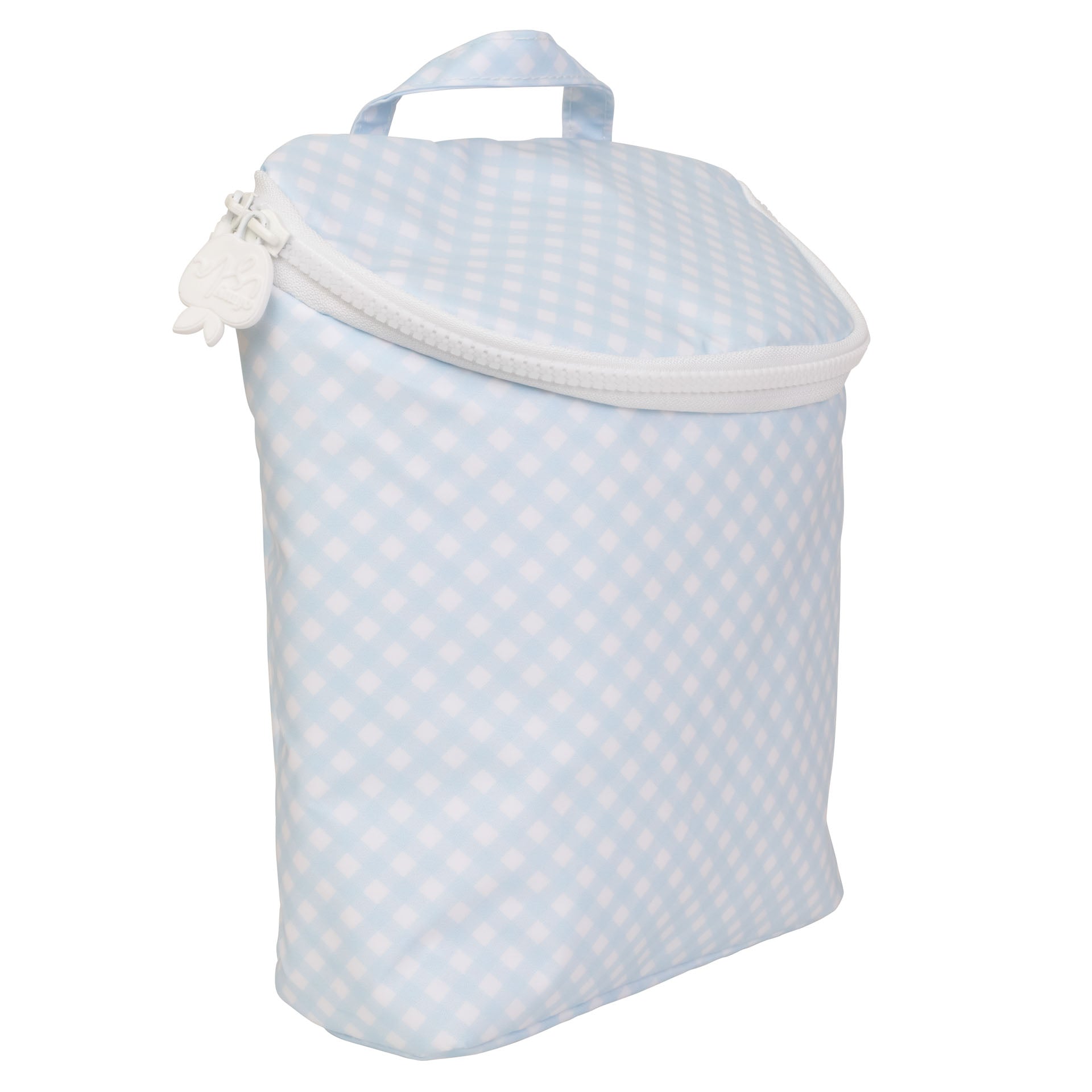 The Bottle Bag in Blue Gingham