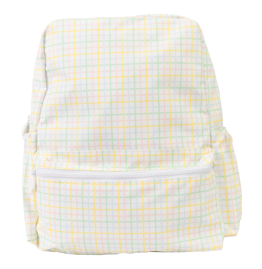 The Backpack in Multi Windowpane