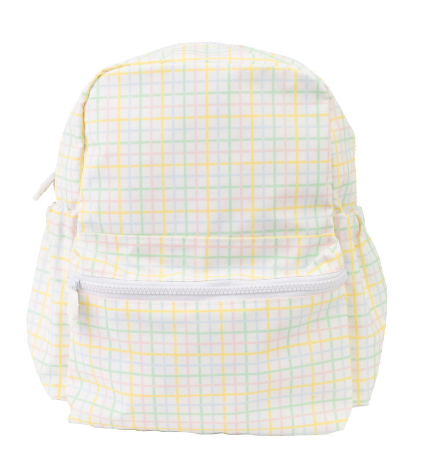 The Backpack in Multi Windowpane