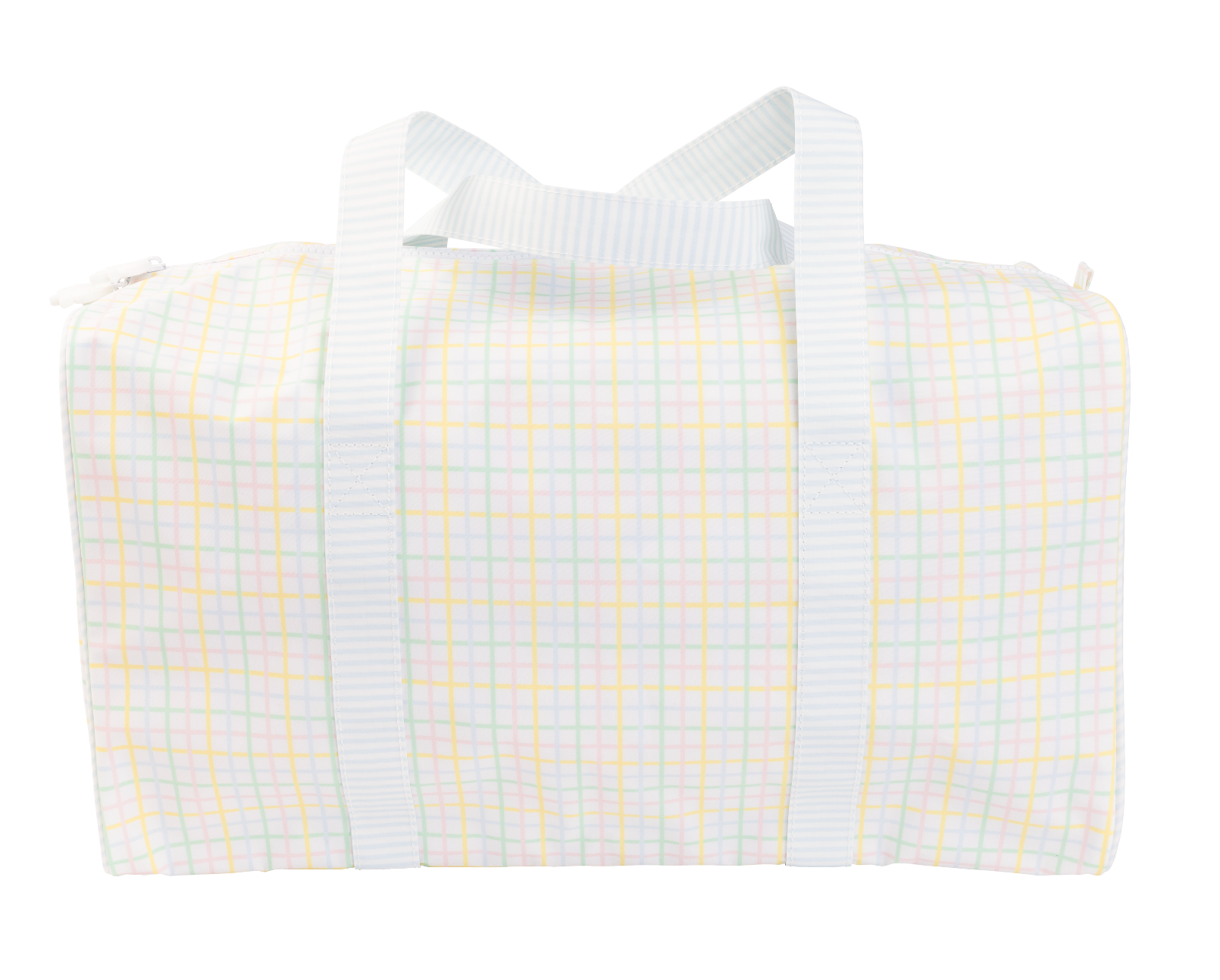 The Duffle Bag in Multi Windowpane