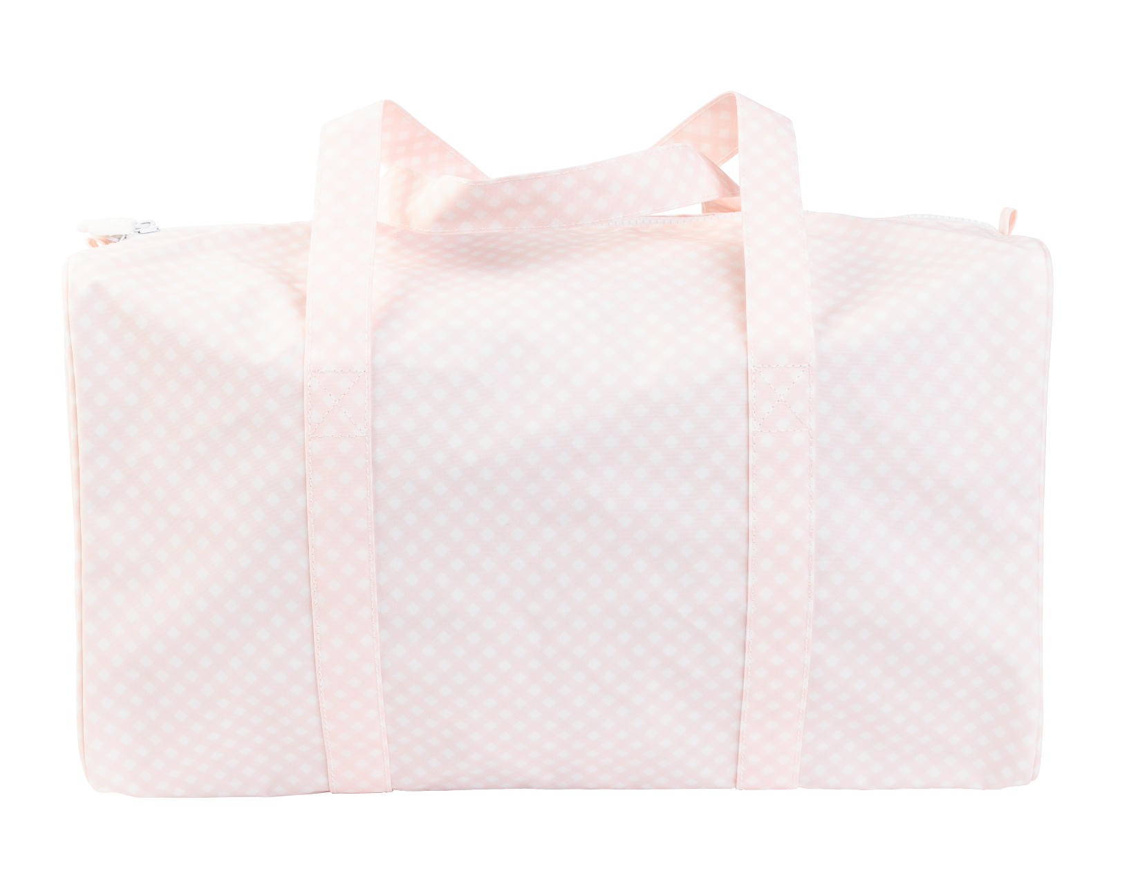 The Duffle Bag in Pink Gingham